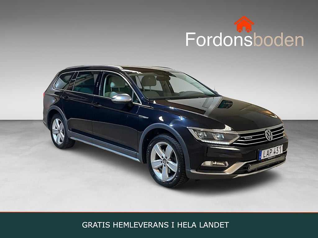 Volkswagen Passat Alltrack 2.0 TDI 4M Executive Drag D-Värm B-Kamera Skinn 190hk