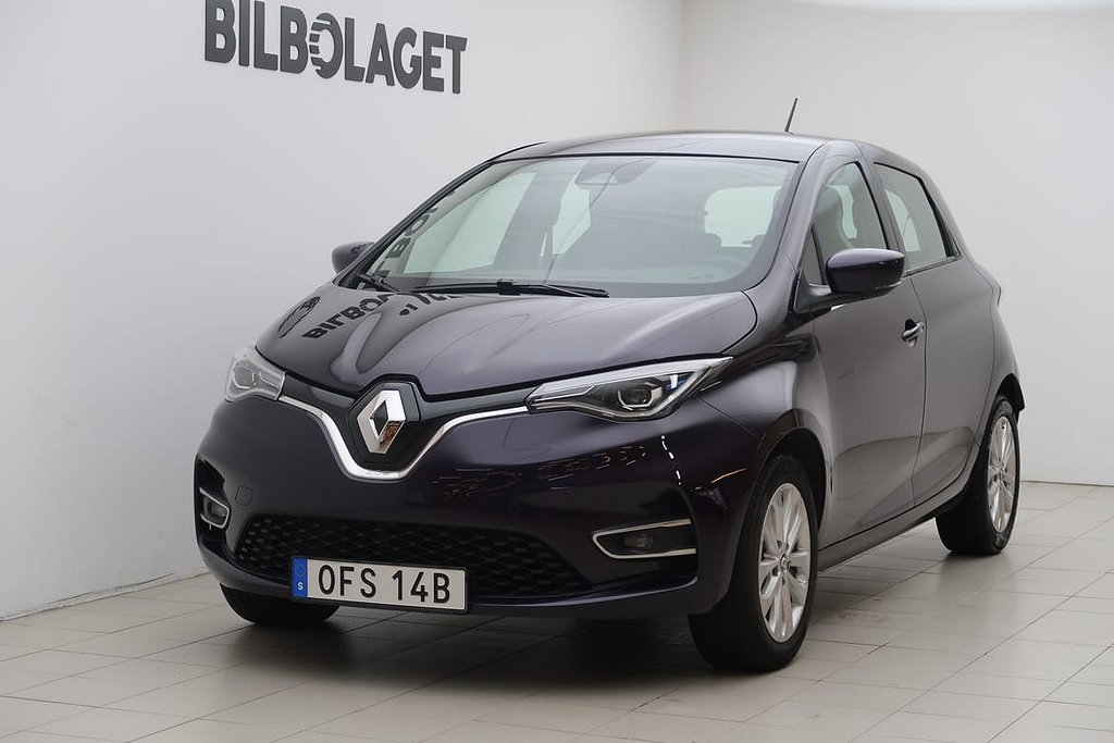 Renault Zoe R110 PhII 52 kWh Zen Batteriköp CarPlay/GPS