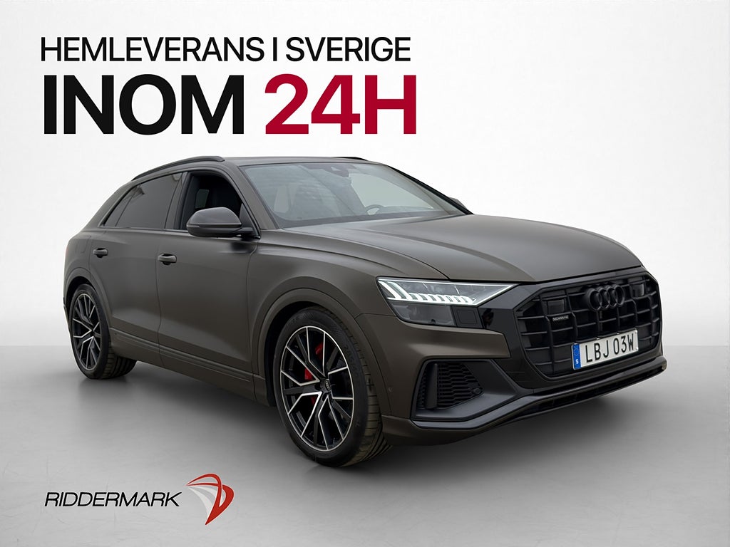 Audi Q8 60 TFSI e Q S-Line Competition Pano B&O Luft Drag