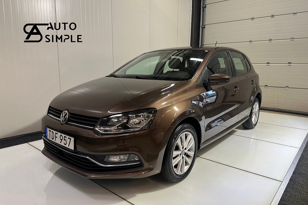 Volkswagen Polo 5-dörrar 1.2 TSI Besiktigad Ny Servad (90hk)