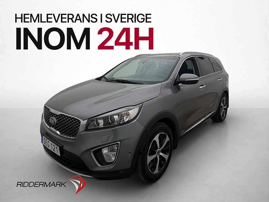 Kia Sorento 2.2 AWD Business 7-Sits Pano Infinity  Kamera