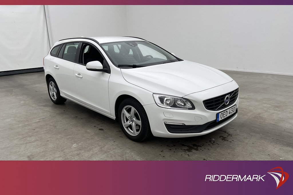 Volvo V60 D2 120hk Kinetic VOC Värm Sensorer Rattvärme Drag