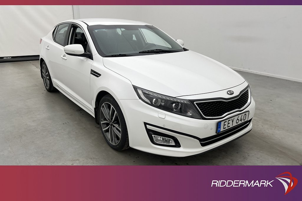 Kia Optima 1.7 CRDi 136hk Sensorer Halvskinn Elstol Drag