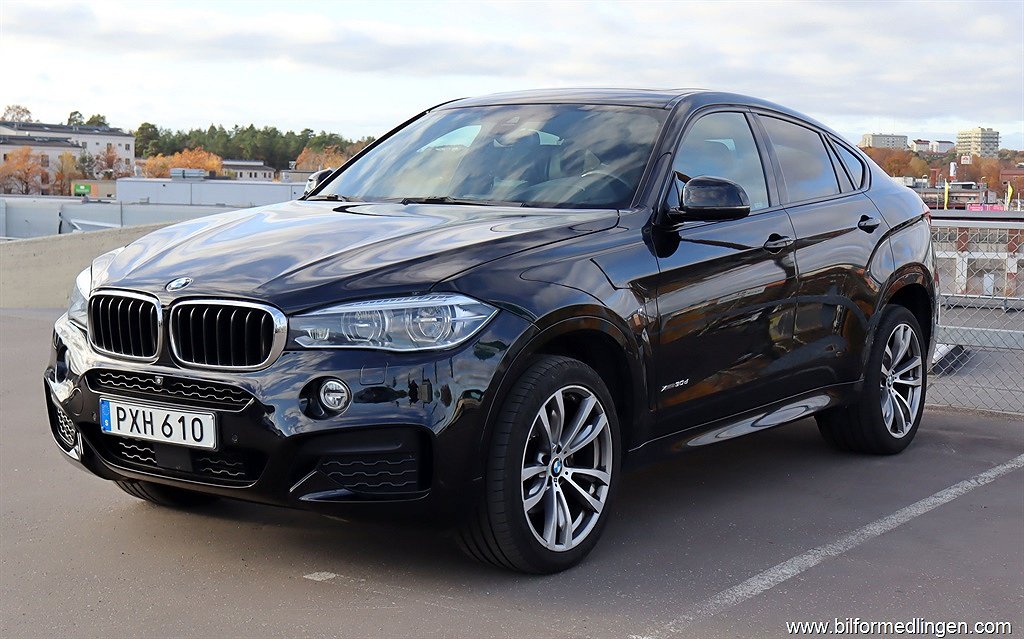 BMW X6 xDrive 30d 258hk M Sport HUD Drag S/V-hjul