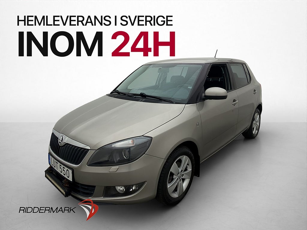 Skoda Fabia 1.2 TSI Ambition M/K-Värmare Sensorer Låg-Skatt