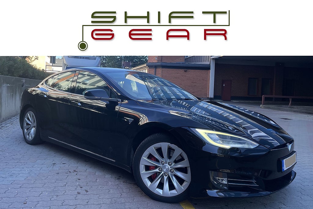 Tesla Model S P100D LUDICROUS+ FSD CCS apr19 Vent.läder Moms
