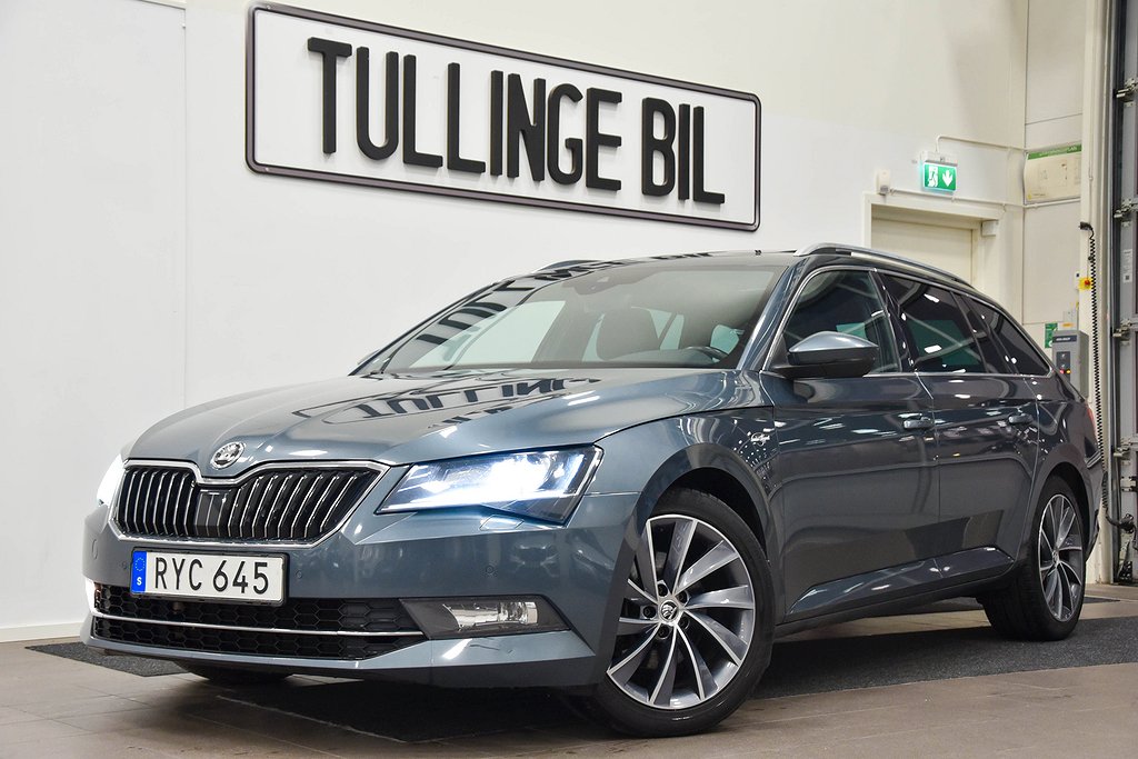 Skoda Superb Kombi 2.0 TDI 4x4 Business L&K Pano Värm Drag