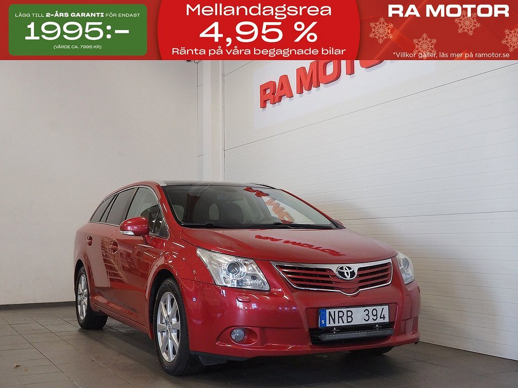 Toyota Avensis Kombi 2.0 Multidrive S Premium | Pano | Skinn 2010