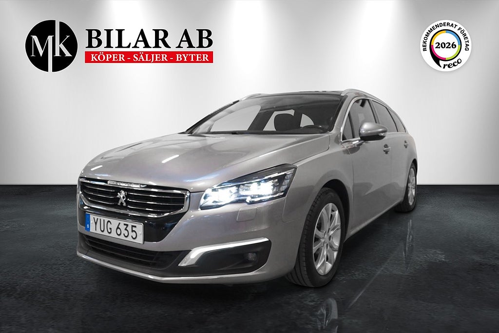 Peugeot 508 SW 1.6 BlueHDI Automat / Låga mil / RäntaKampanj 3.45%
