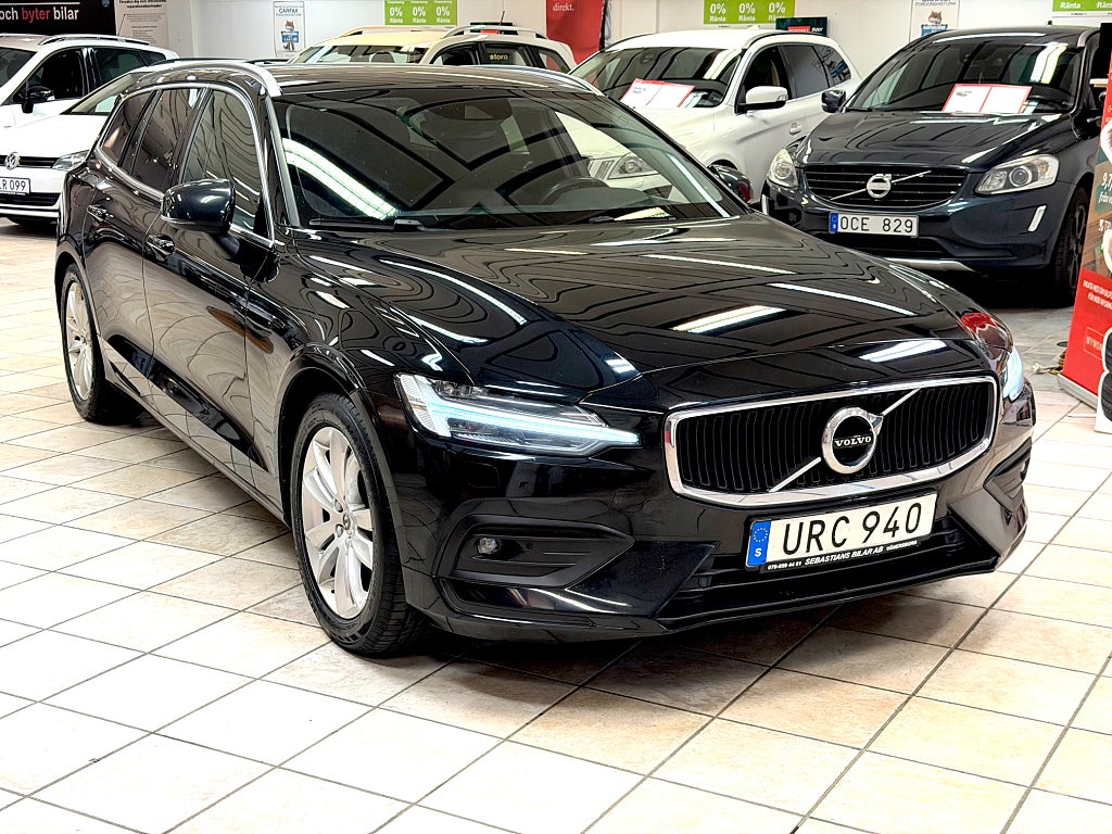 Volvo V60 D3 Geartronic Momentum 150Hk 2019 Välvårdad 