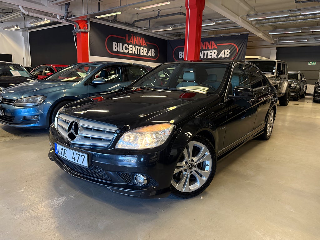Mercedes-Benz C200 200 Automat AMG Line Halvskinn Låg årsskatt