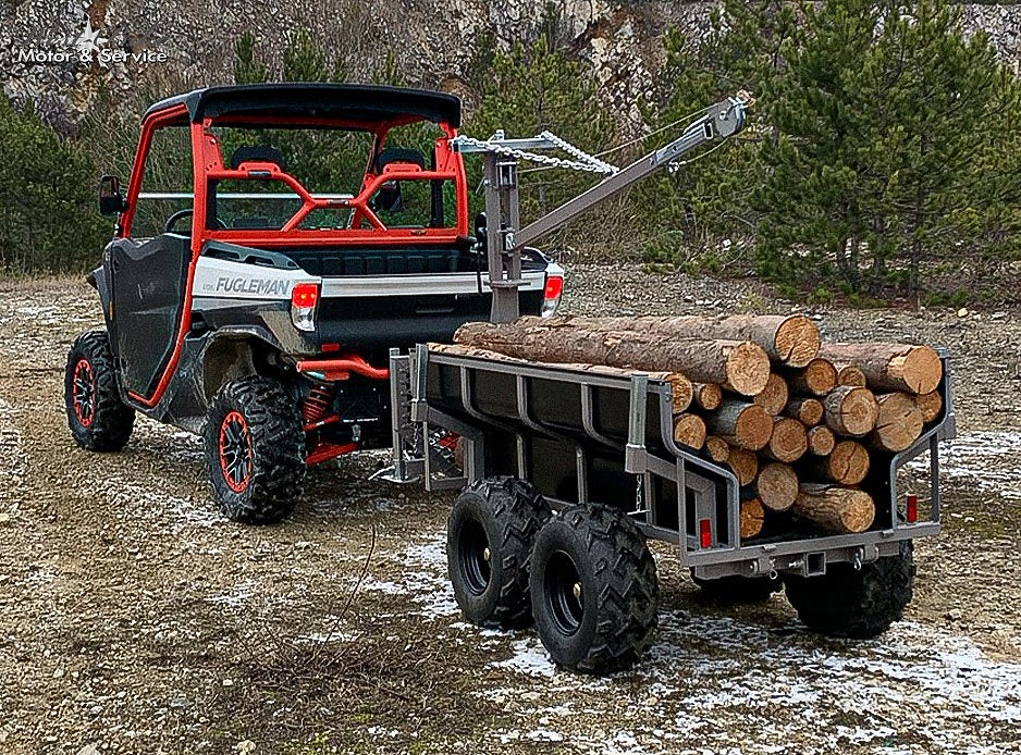 Övrigt SHARK kombivagn + Fjärrstyrd vinsch