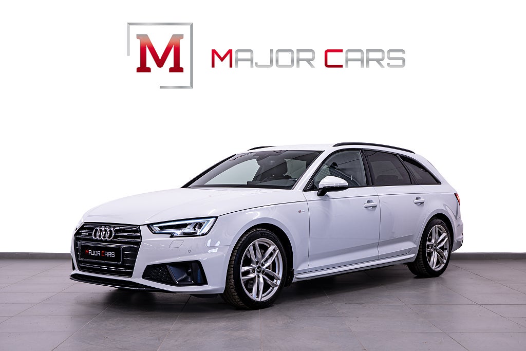 Audi A4 Avant 40 TDI Q S-Line Svart Optik Ambient Drag 190hk