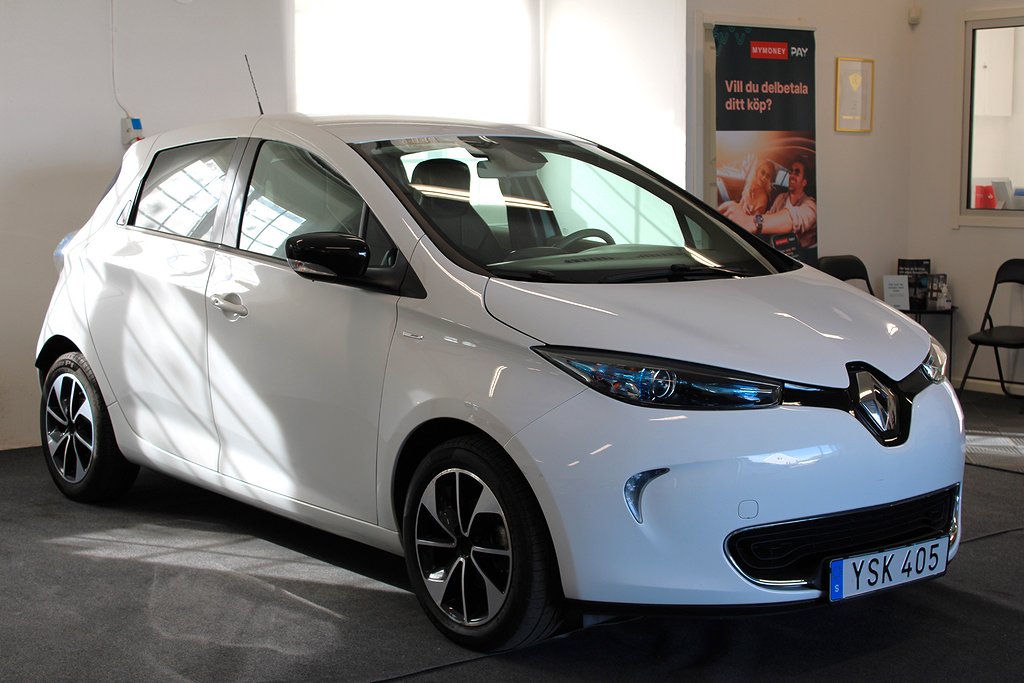 Renault Zoe R90 41 kWh/ BOSE /Helskinn/ Friköpt-Batteri/92hk