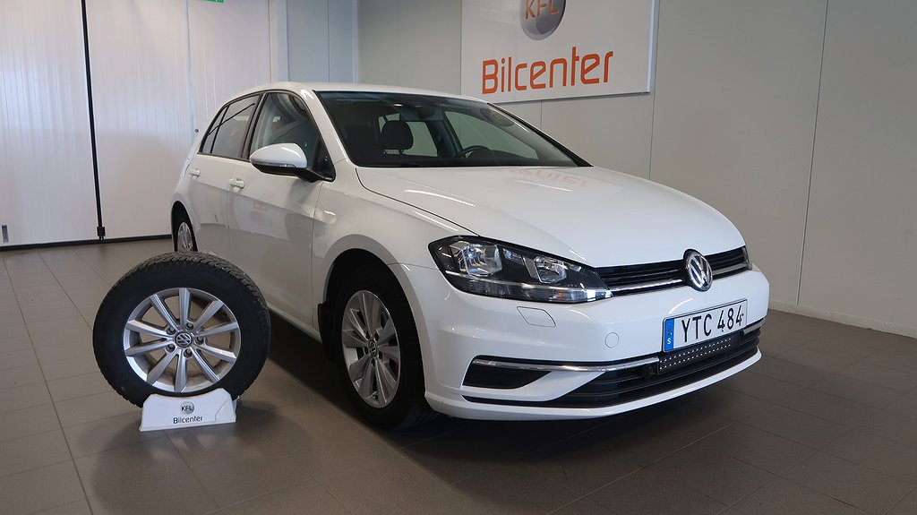 Volkswagen Golf 5-dörrar 1.0 TSI Automat-Motorvärmare-SoV