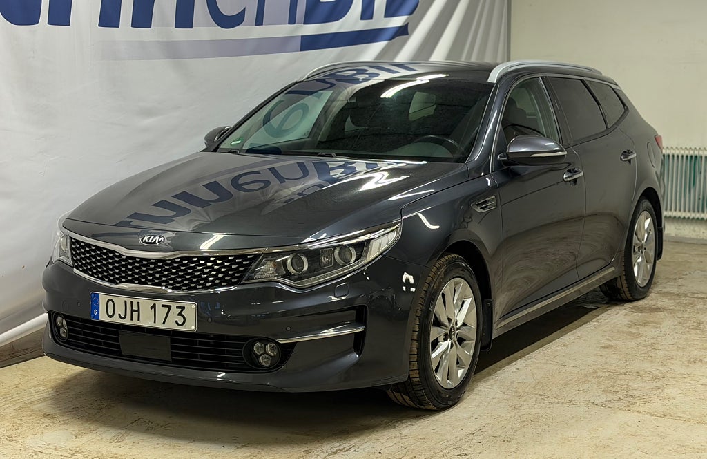 Kia Optima Sport Wagon 1.7 VGT DCT Comfort, GLS besiktigad Drag
