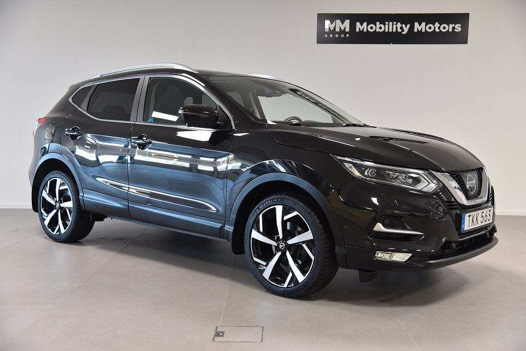 Nissan Qashqai 1.2 TEKNA Design Pack PANO 360°kamera 115hk