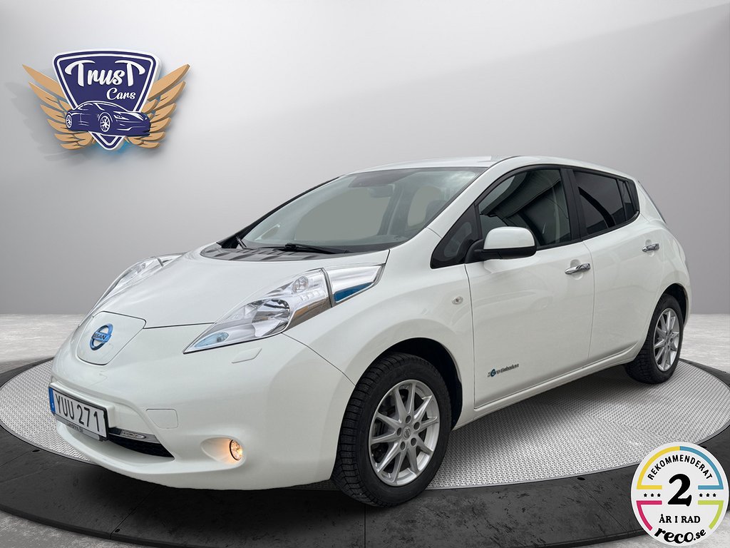 Nissan Leaf 30 kWh, 109hk GPS Värmare