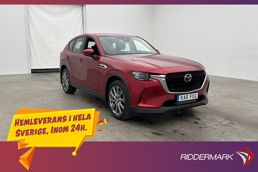 Mazda CX-60 AWD PHEV 327hk Exclusive Line Kamera HuD Navi