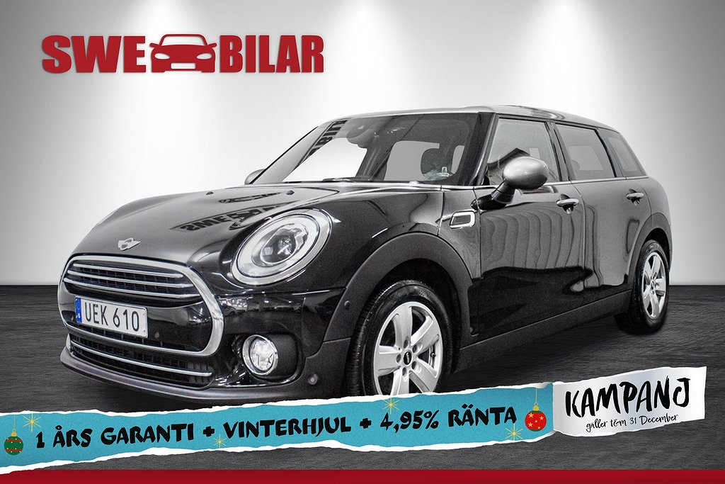 MINI Clubman Cooper Salt II 136HK P-Sensorer S&V-Hjul