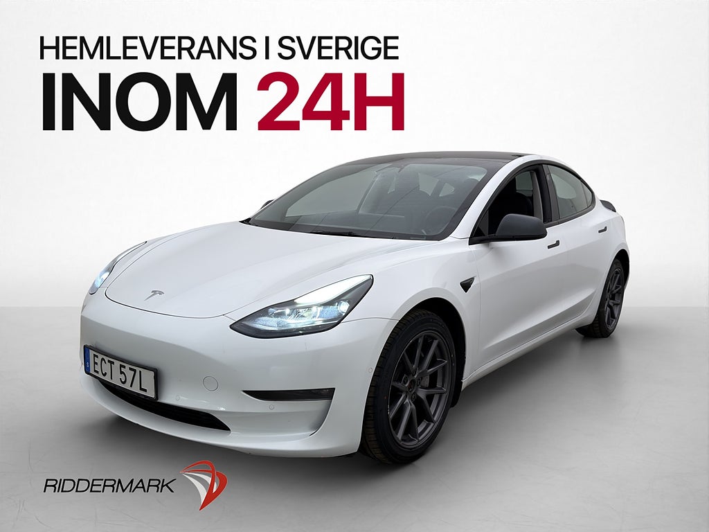 Tesla Model 3 Long Range AWD Autopilot Svensksåld