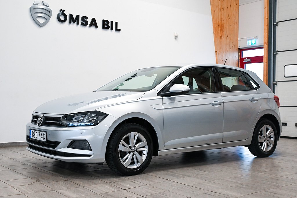 Volkswagen Polo 1.0 TSI Automat P-sensorer Bluetooth