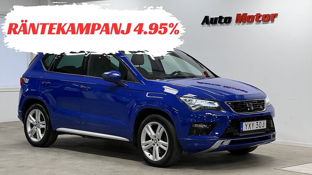 Seat Ateca FR 2.0 TSI 4Drive Navi/B-Kamera/190hk