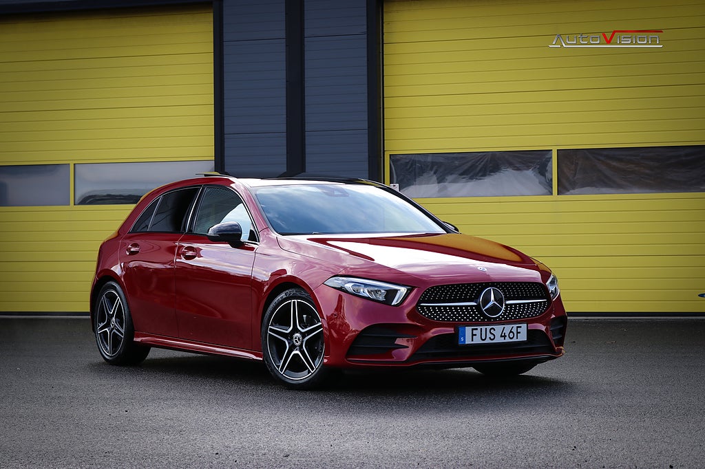 Mercedes-Benz A 180 AMG 7G 136hk | WIDESCREEN PANO KAMERA 18