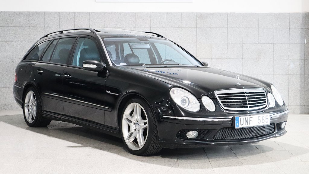 Mercedes-Benz E 55 AMG 500hk Avantgarde Svensksåld 