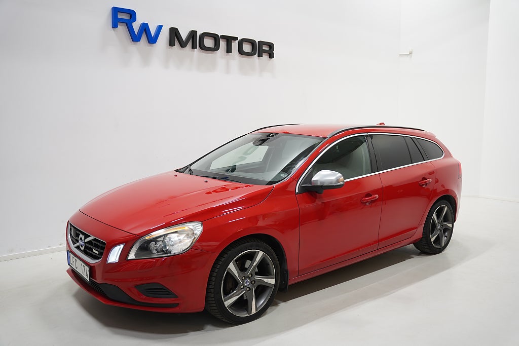 Volvo V60 Polestar D5 224hk R-Design D-värm VOC K-remrem Bytt