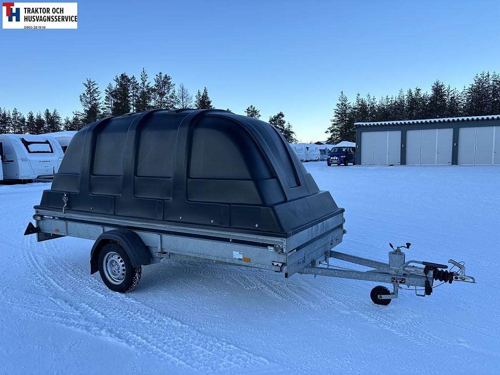 Brenderup S1537B 1000kg med kåpa -18