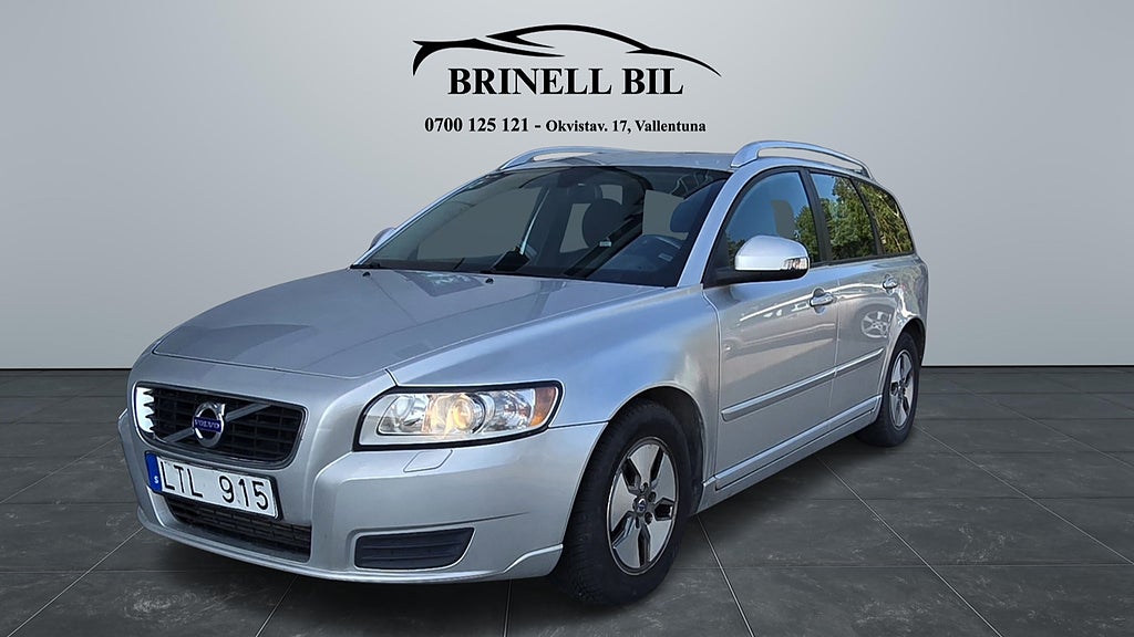 Volvo V50 D2 Manuell 2 ägareEuro 5