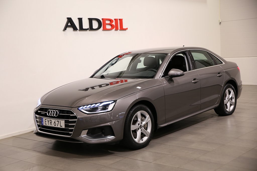 Audi A4 TDI 204hk quattro Proline Adv S Tronic / Alpinpkt / Komfortpkt