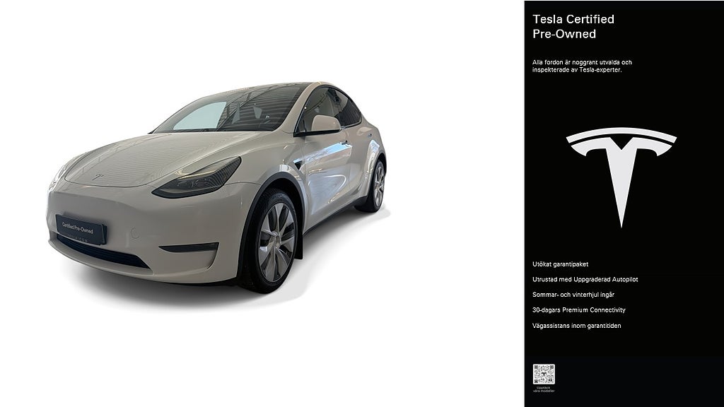 Tesla Model Y Long Range AWD Certified Pre-Owned 3,84% ränta