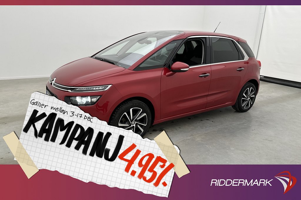 Citroën C4 Picasso 1.2 e-THP 130hk Navi 4,95% Ränta