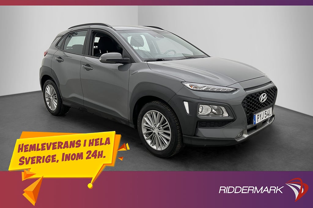 Hyundai Kona 1.0 120hk Trend Kamera Rattvärme CarPlay