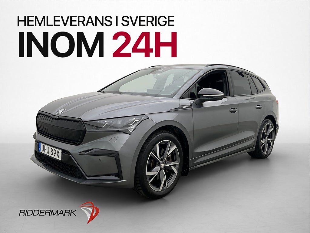 Skoda Enyaq iV 80x Sportline B-Kamera Värmare Navi Drag