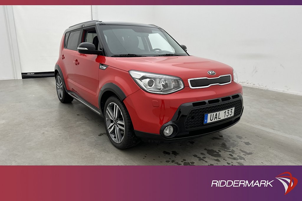 Kia Soul 1.6 CRDi 136hk Kamera Rattvärme Drag