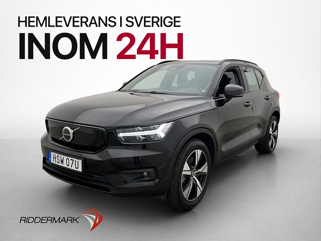 Volvo XC40 P6 Recharge 231hk Plus Värmare VOC Kamera CarPlay