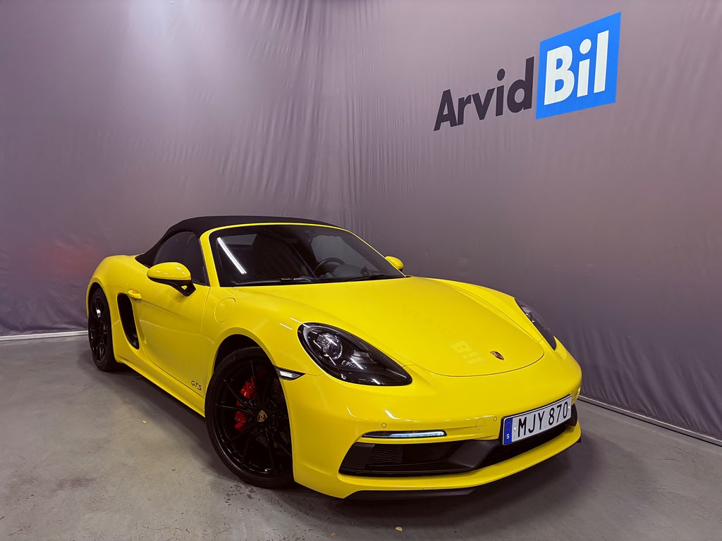 Porsche 718 Boxster GTS Boxster GTS PDK SPORT CHRONO SPORTAVGAS NAVI BOSE PDC