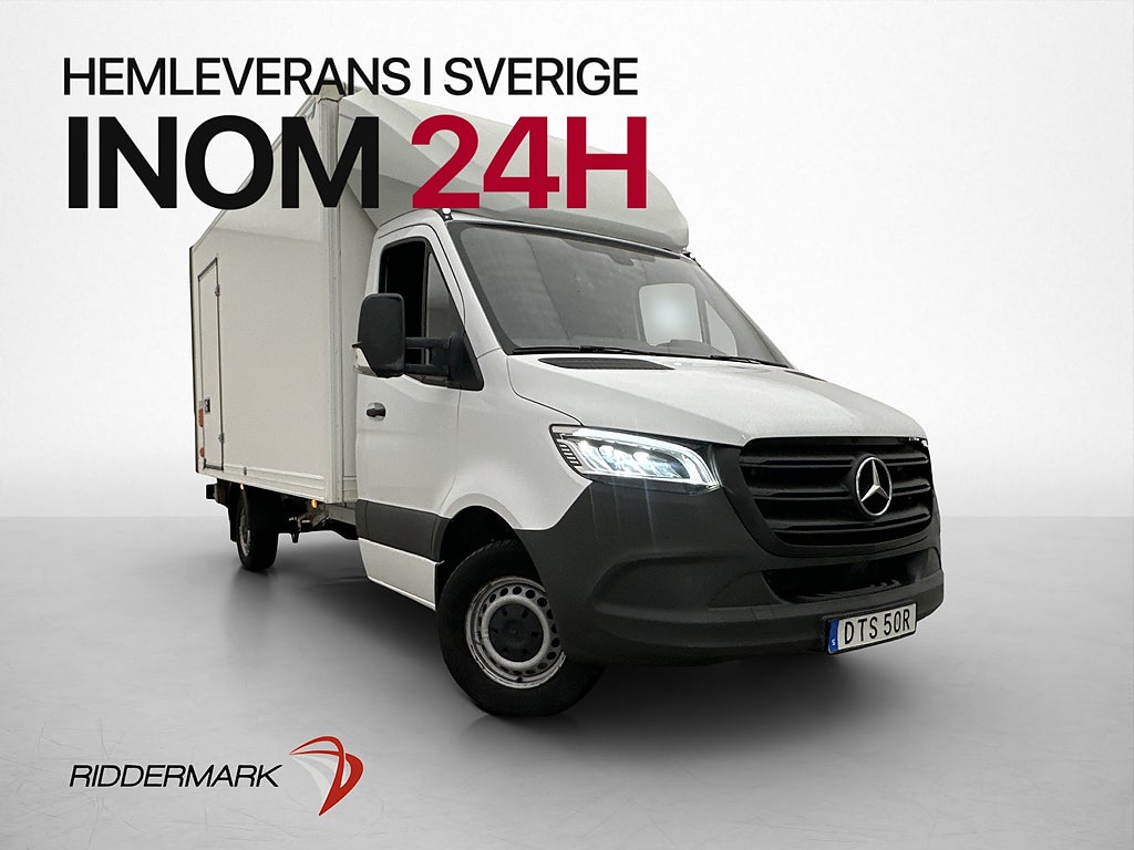 Mercedes-Benz Sprinter 317 BAKGAVELLYFT Värm Sidodörr Moms