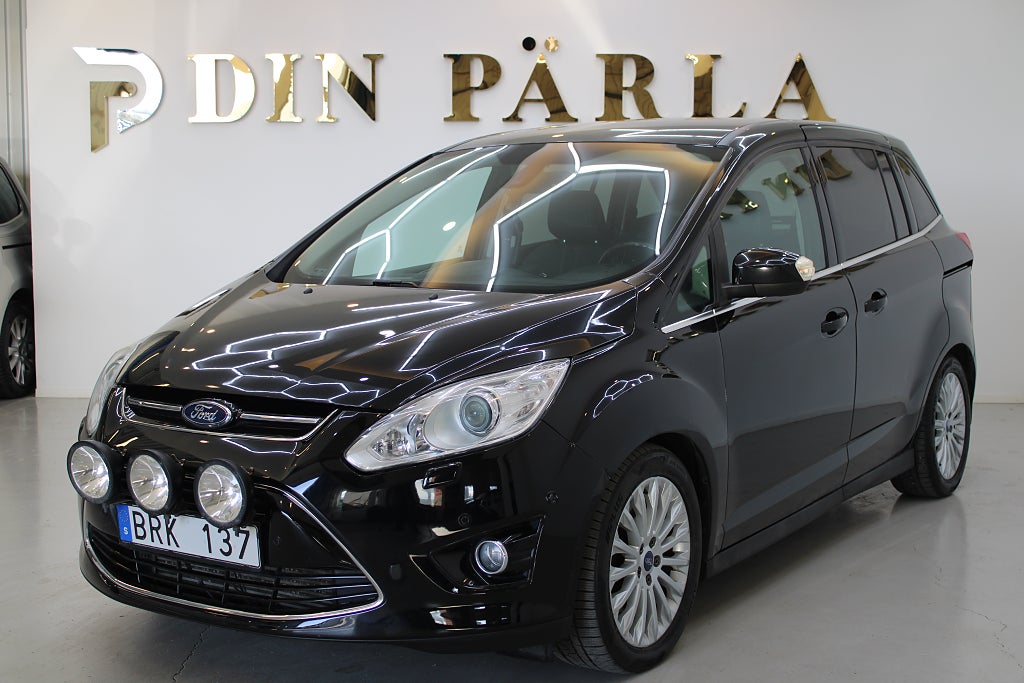 Ford Grand C-MAX 2.0TDCi Automat Titanium räntekampanj 3,45% 7 Sits Drag