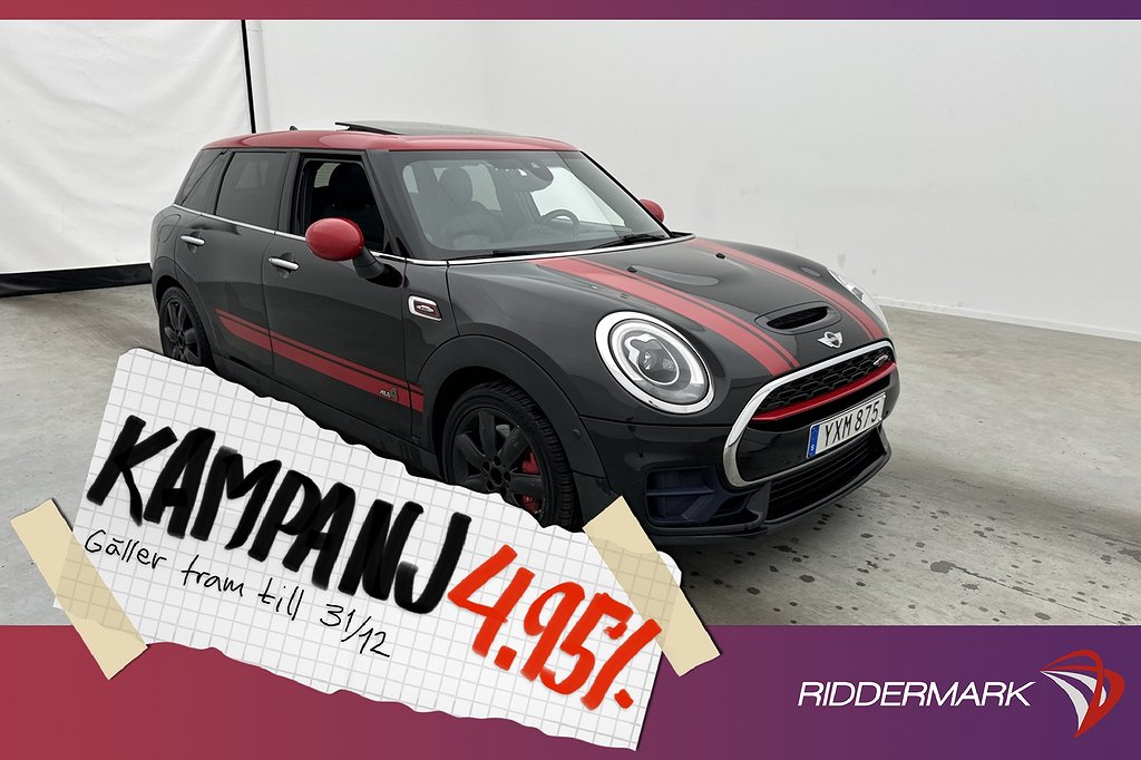 MINI Clubman John Cooper Works ALL4 Chili Panor 4,95% Ränta