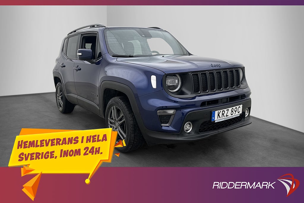 Jeep Renegade 4xe 240hk AWD Kamera Navi Rattvärme