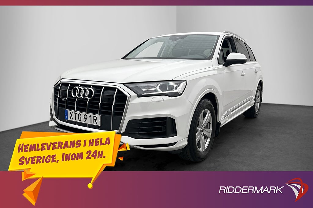 Audi Q7 45 TDI Quattro Proline Luftfjädring Värmare Dragkrok