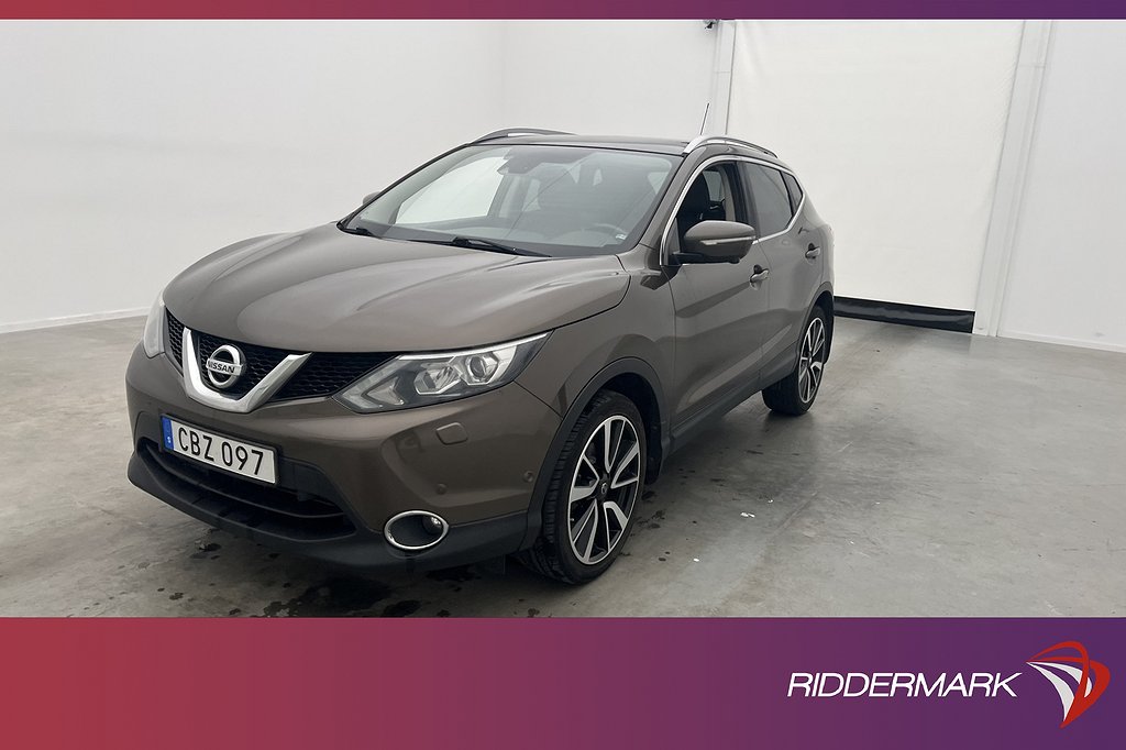 Nissan Qashqai 1.2 DIG-T 115hk Tekna Pano 360 Navi Dragkrok