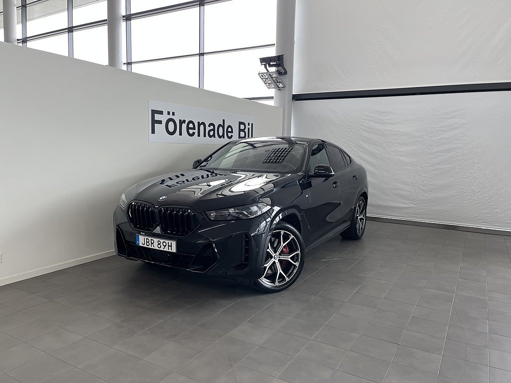 BMW X6 xDrive30d M Sport Pro H/K 21" Dragkrok Comfort Access