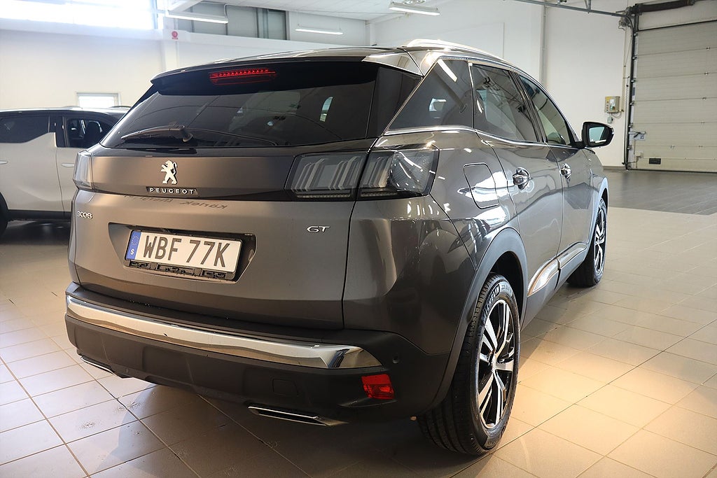 Bild på Peugeot 3008 GT 1.2 PT 130hk Aut - B-KAMERA, 1 ÄGARE