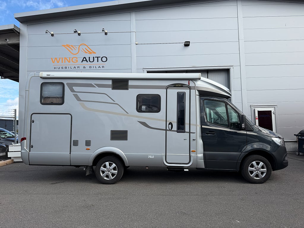 Hymer ML-T 580 Mercedes 200HK Automat! Långbädd! Luftfjädring! 200Ah l