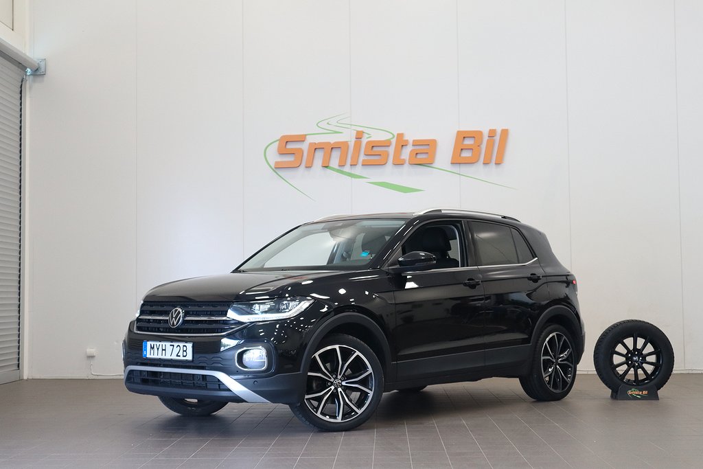 Volkswagen T-CROSS 1.0 TSI GT BLACK DRAG KAMERA ACC 110hk